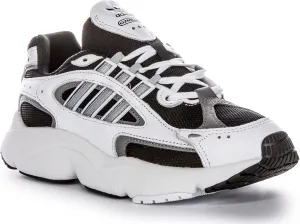 adidas Ozmillen Men's 90S Design Adiplus Cushioning Trainers (White Black, US 6.5)