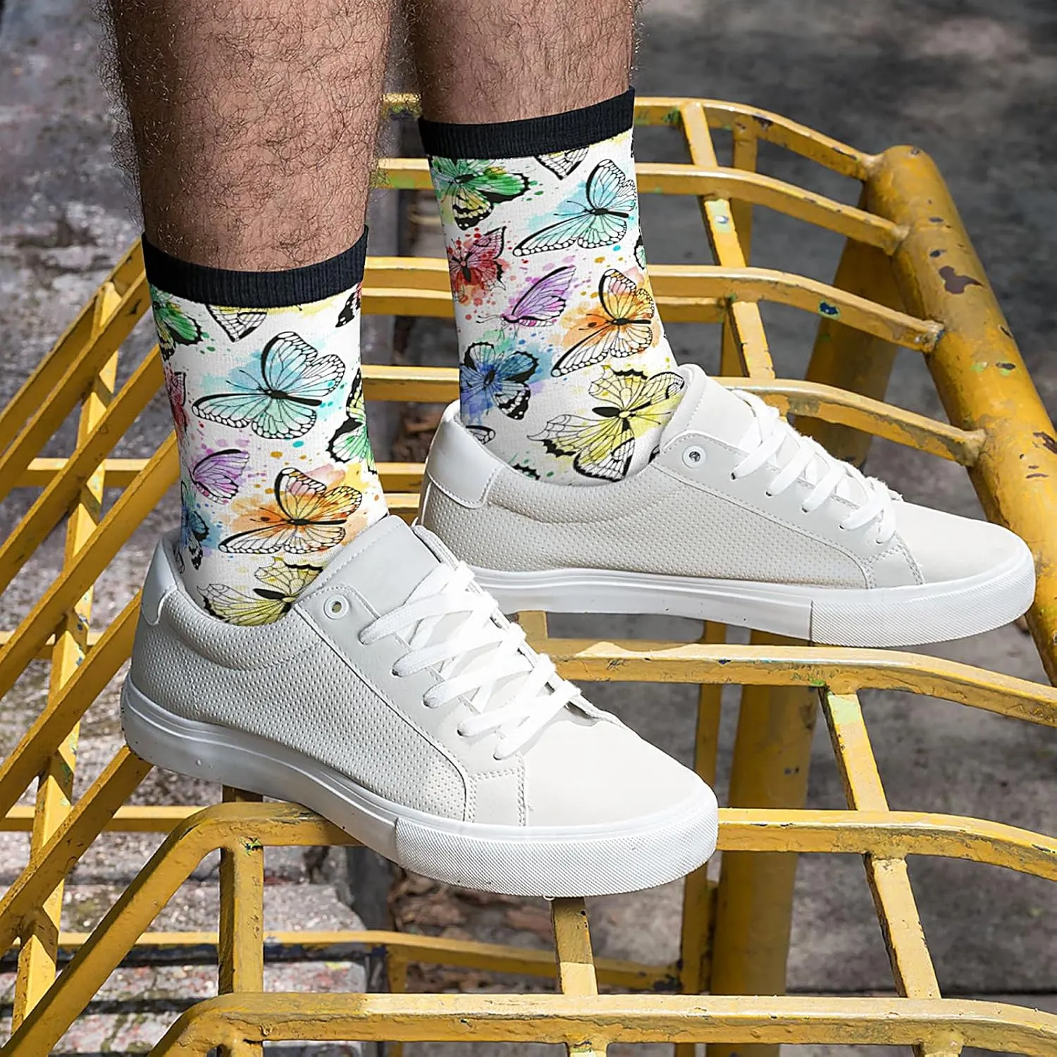 Casual Unisex Novelty Socks Fashion Comfortable Dress For Men Women