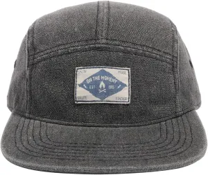 Clakllie 5 Panel Flat Brim Baseball Cap - Washed Cotton, Vintage Dad Hat for Men & Women Street Style Trucker Cap Hip Hop Hat