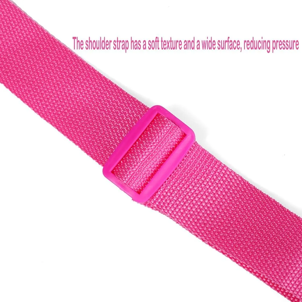 Dance Duffle Bag for Girls, Kids Toy Storage Bag,Weekend Bag,Overnight Bag,Gymnastics bag 17"Lx9"Wx9"H, Colorful, Cute