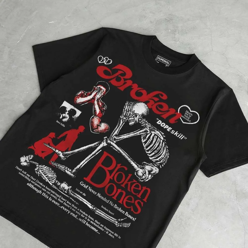 DopeSkill Graphic Tee Streetwear Hip Hop Hypebeast Street Style Unisex T-Shirt Sneaker Colour Matching Shirts Horror Skeleton