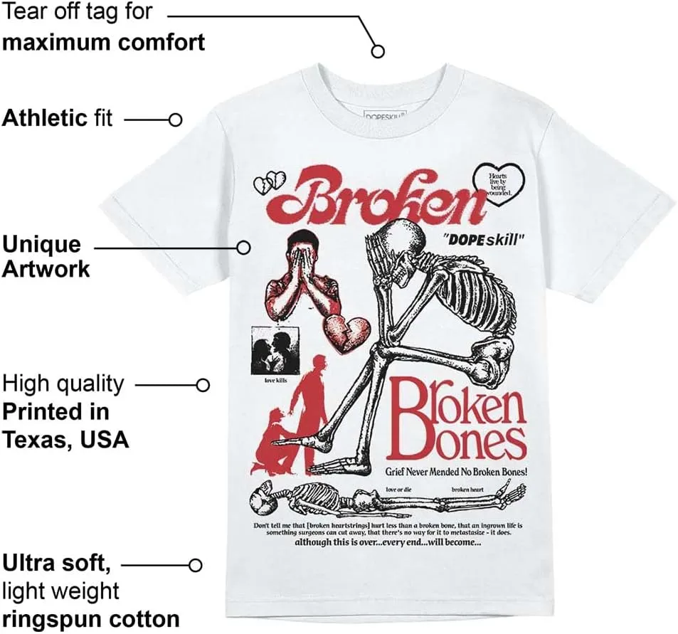DopeSkill Graphic Tee Streetwear Hip Hop Hypebeast Street Style Unisex T-Shirt Sneaker Colour Matching Shirts Horror Skeleton