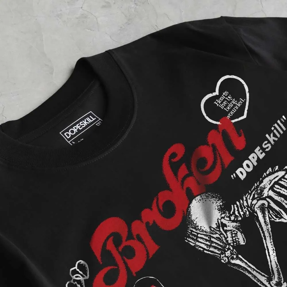 DopeSkill Graphic Tee Streetwear Hip Hop Hypebeast Street Style Unisex T-Shirt Sneaker Colour Matching Shirts Horror Skeleton