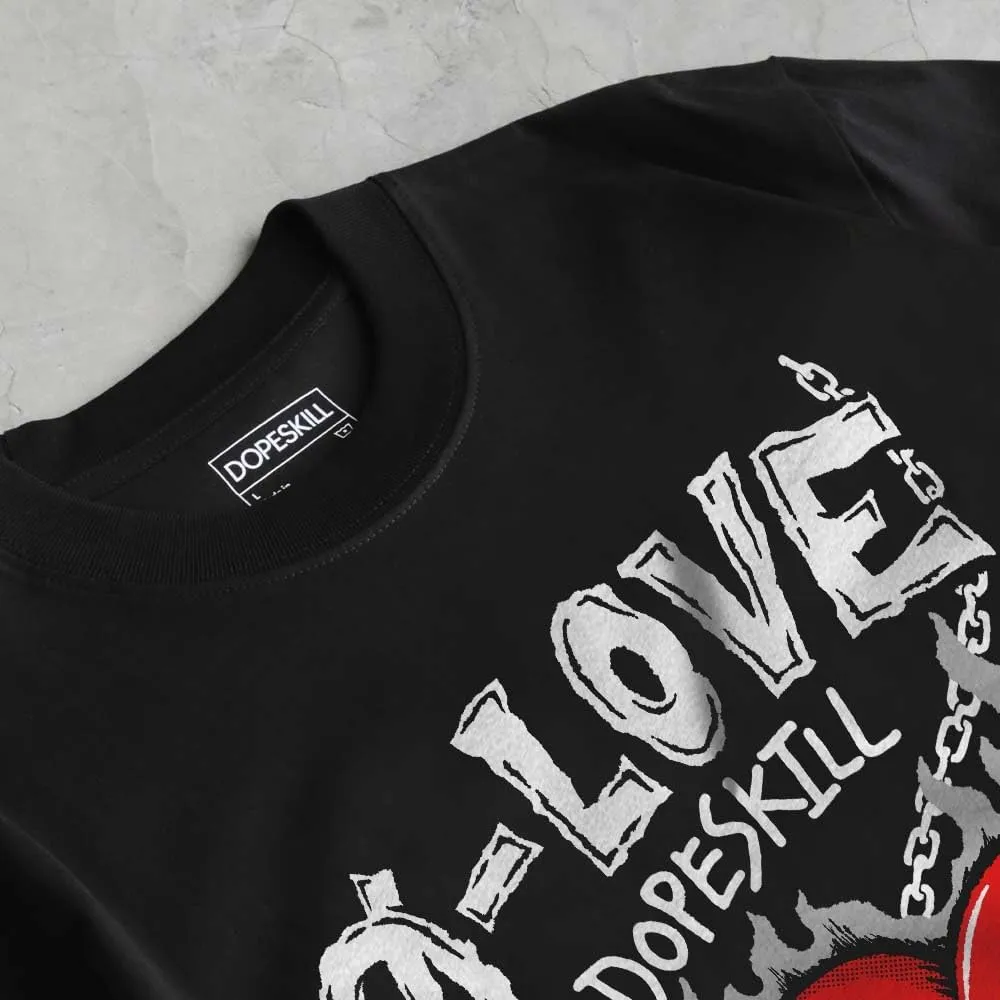 DopeSkill Graphic Tee Streetwear Hip Hop Hypebeast Street Style Unisex T-Shirt Sneaker Colour Matching Shirts Horror Skull