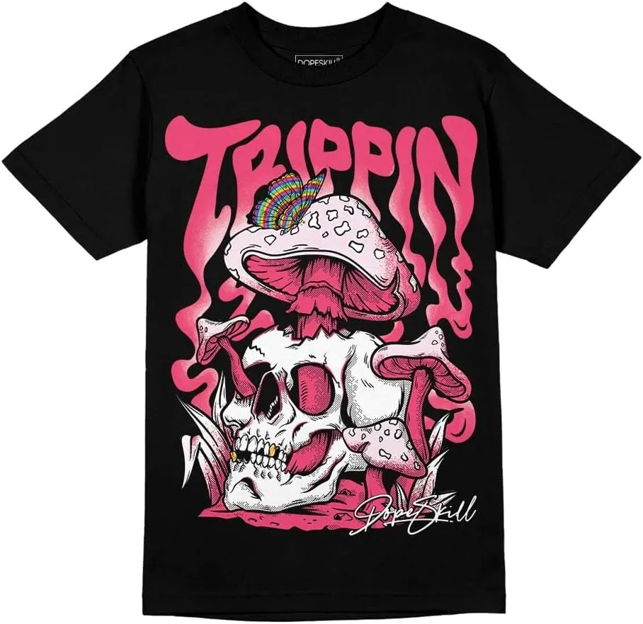DopeSkill Graphic Tee Streetwear Hip Hop Hypebeast Street Style Unisex T-Shirt Sneaker Colour Matching Shirts Horror Skull