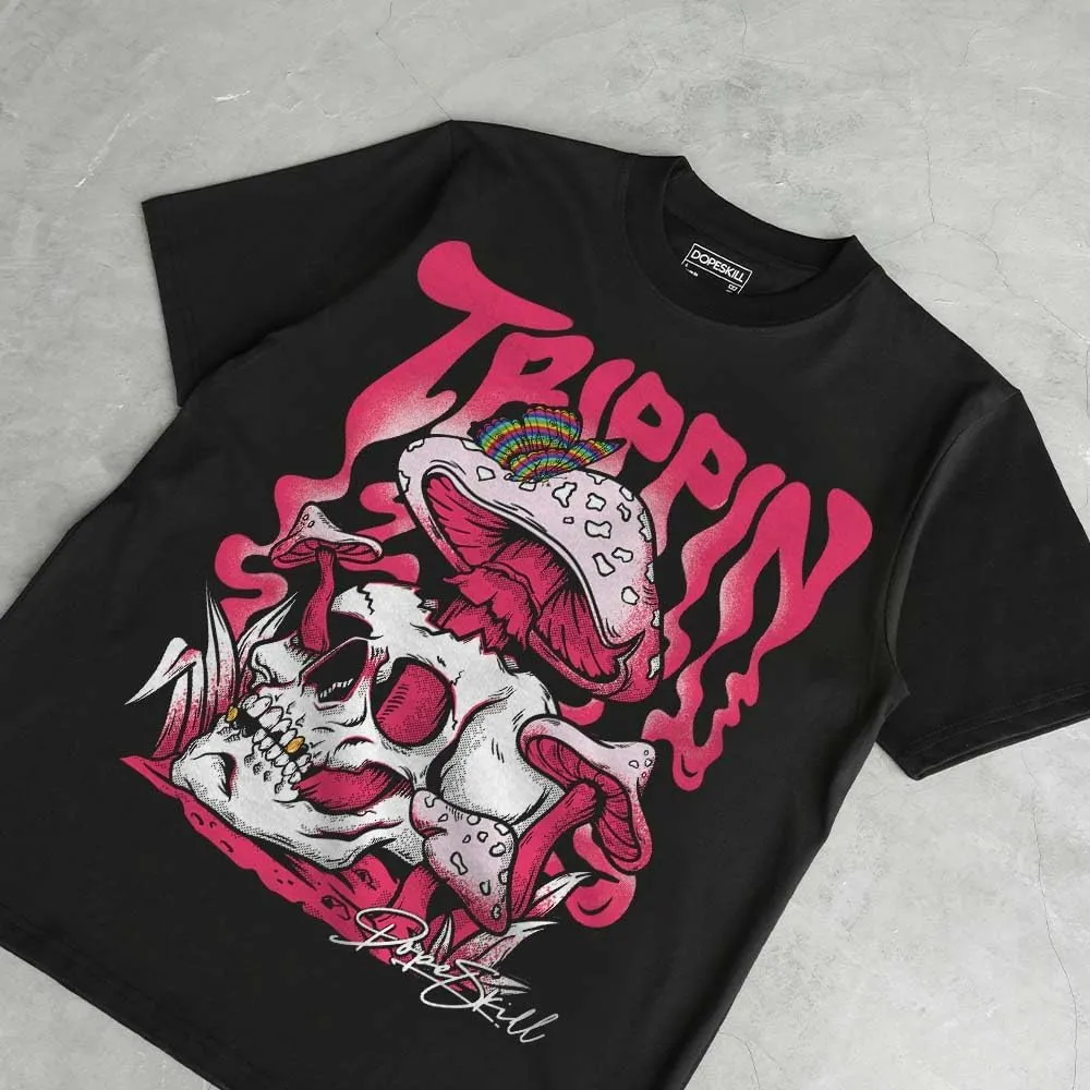 DopeSkill Graphic Tee Streetwear Hip Hop Hypebeast Street Style Unisex T-Shirt Sneaker Colour Matching Shirts Horror Skull