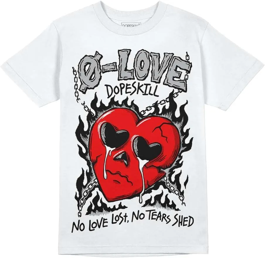 DopeSkill Graphic Tee Streetwear Hip Hop Hypebeast Street Style Unisex T-Shirt Sneaker Colour Matching Shirts Horror Skull