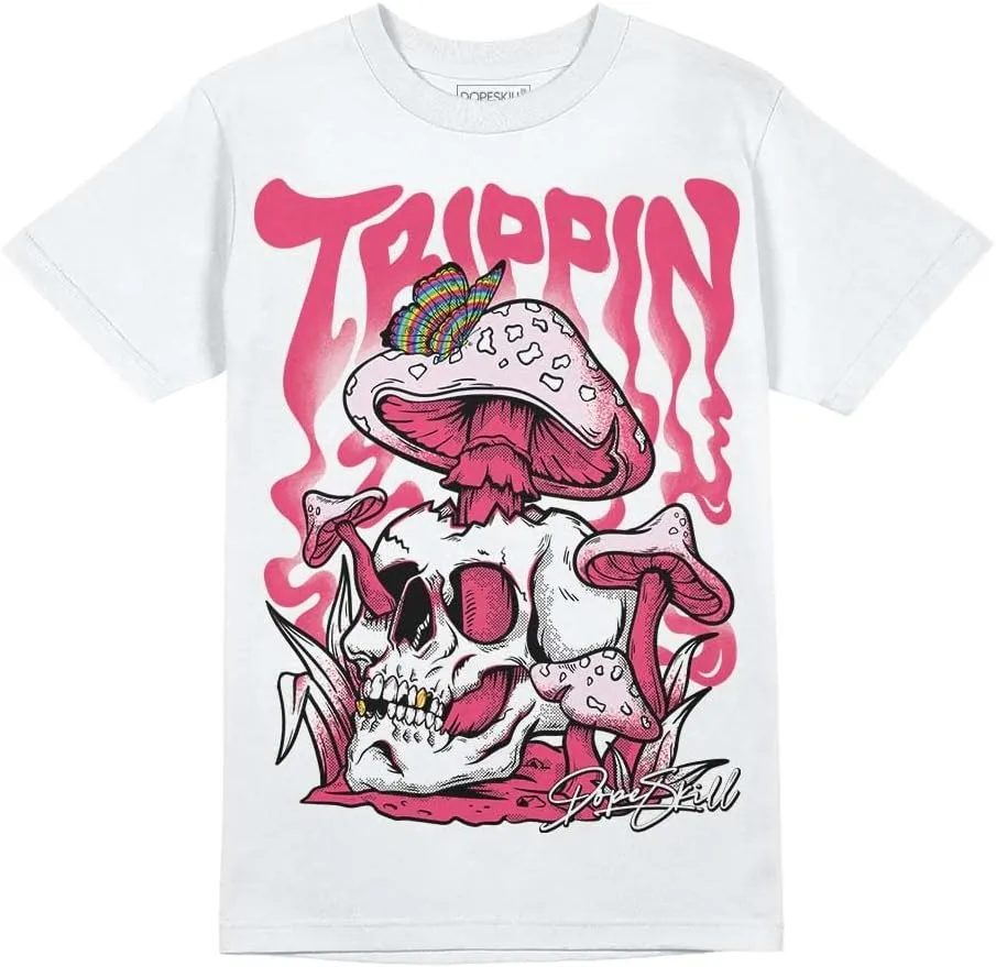 DopeSkill Graphic Tee Streetwear Hip Hop Hypebeast Street Style Unisex T-Shirt Sneaker Colour Matching Shirts Horror Skull