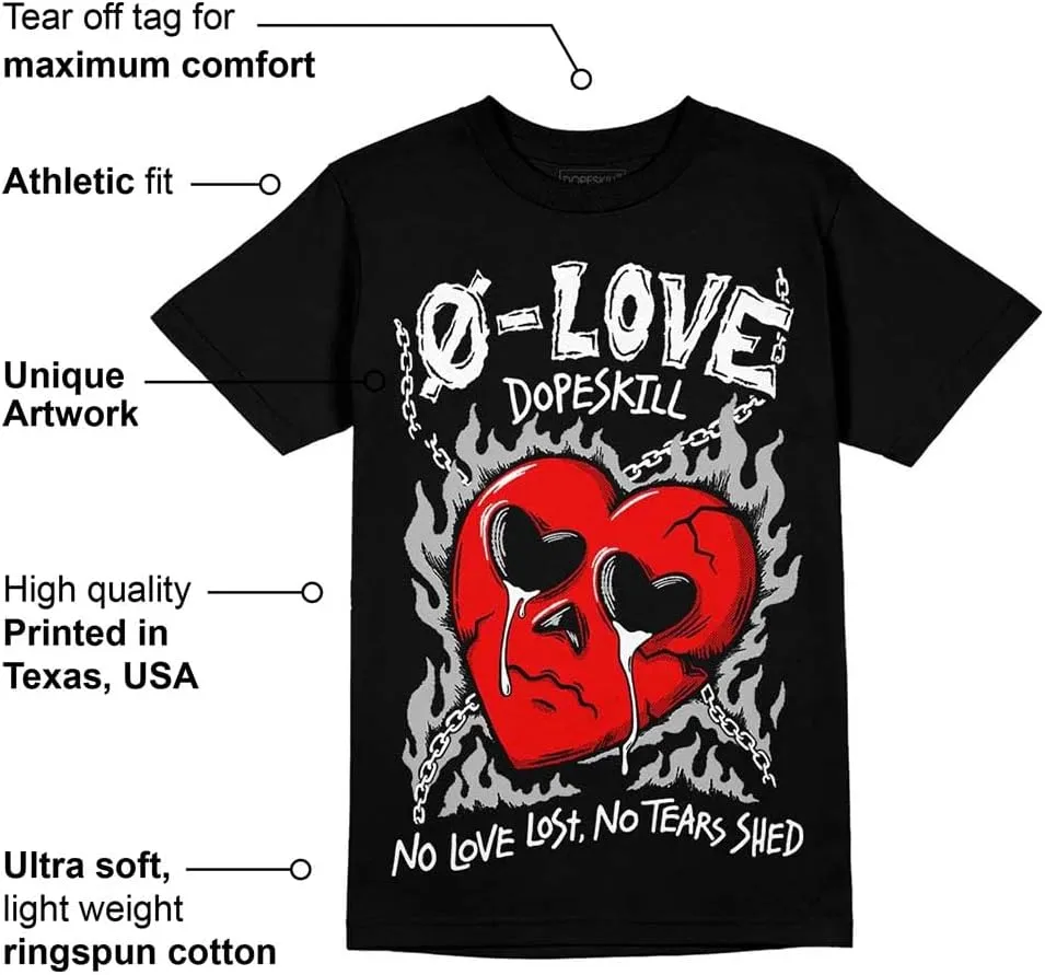 DopeSkill Graphic Tee Streetwear Hip Hop Hypebeast Street Style Unisex T-Shirt Sneaker Colour Matching Shirts Horror Skull