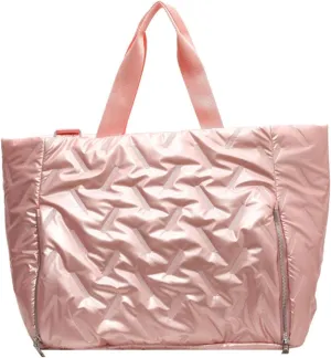 Duvet Gym Bag for Women,Sports Travel Duffel Bag, Weekender Overnight Bag with Wet Pocket and Shoes Compartment for Women, Travel,Workout,Gym, Yoga 039 (Pink)