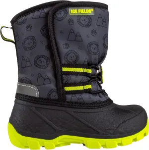 Flake Toddler Little Kids Snow Winter Boots, Warm, Waterproof Shell, Fleece-Lined Shoes
