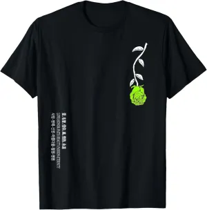 Green Rose Never Lost In Translation Green Graphic T-Shirt