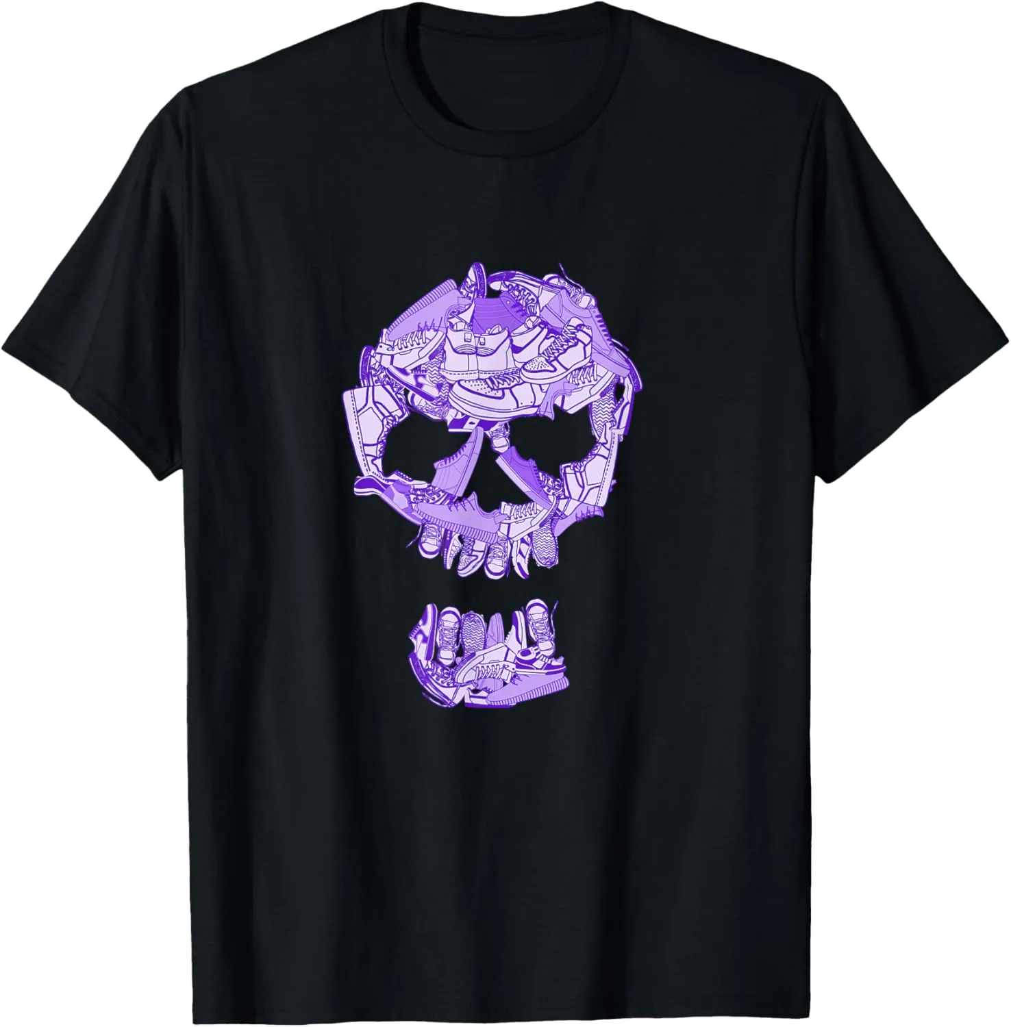 Light Purple Big Ol' Sneaker Head Violet Light Purple T-Shirt