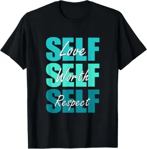 Light Teal Aqua Self-ish X3 Light Teal Aqua Color Graphic T-Shirt