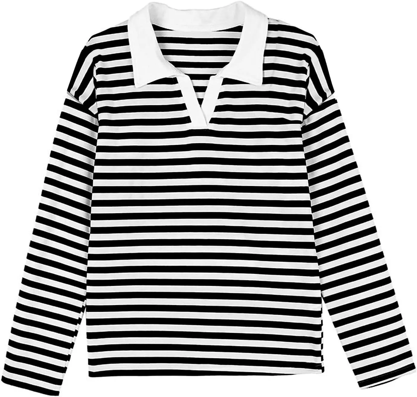 Long Sleeve Striped Oversized Hoodies Sweatshirts For Women Winter Cowl Neck Long Sleeve Pullover Teen Tops Clothes