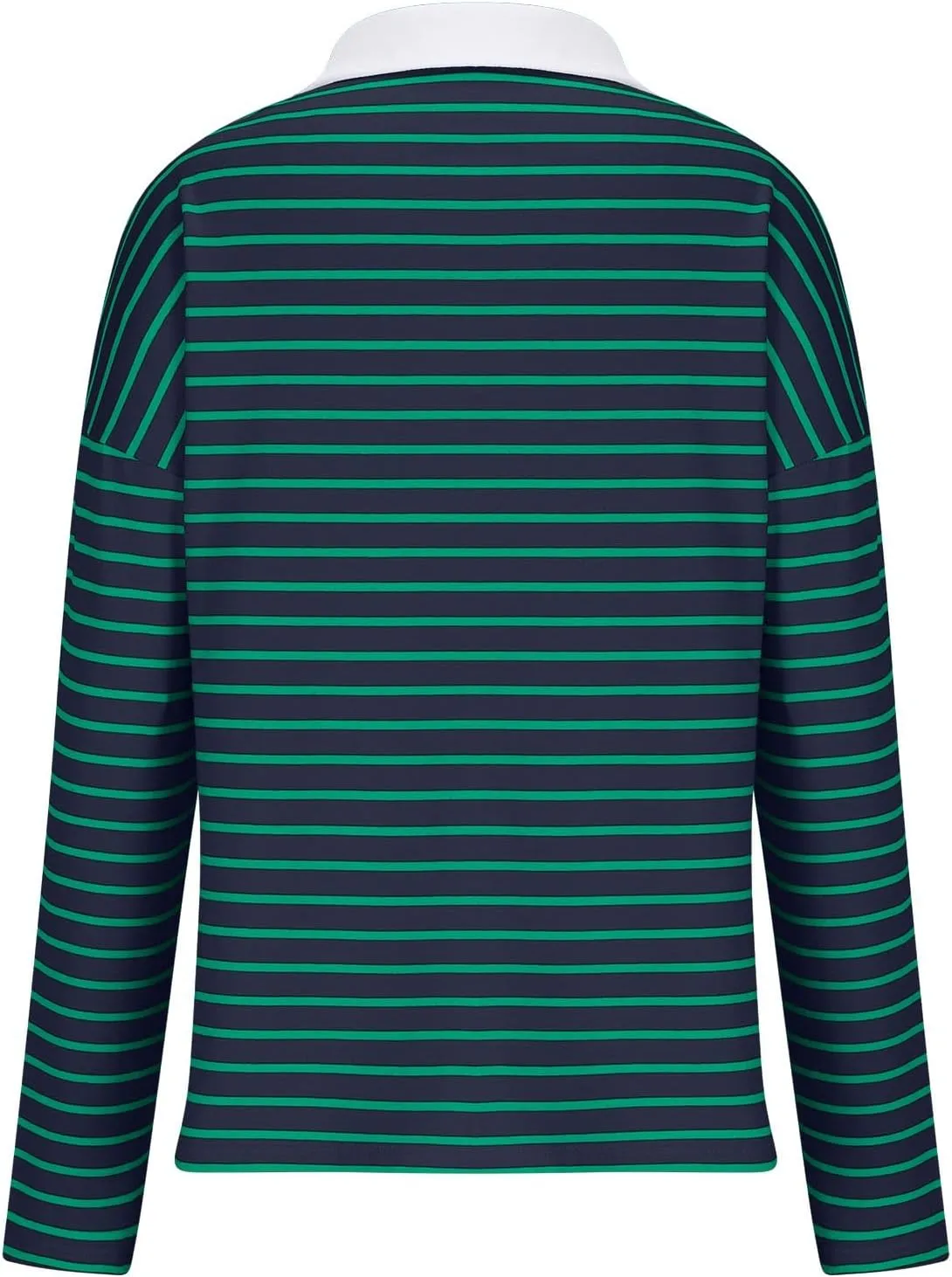 Long Sleeve Striped Oversized Hoodies Sweatshirts For Women Winter Cowl Neck Long Sleeve Pullover Teen Tops Clothes