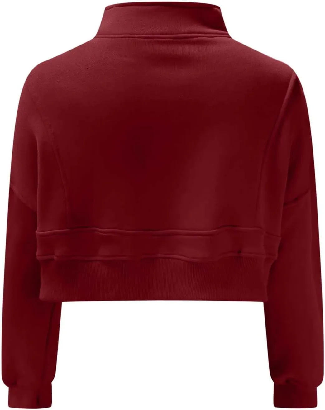 Long Sleeve Women Casual V Neck Pullover Tunic 2024 Winter SweatshirtsPlus Size Comfy Clothes with Thumb Hole