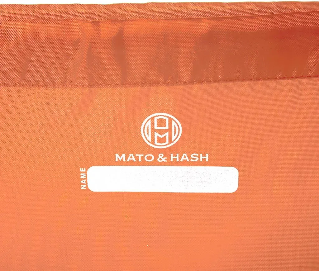 Mato & Hash Tennis Backpacks| Tennis Drawstring bags for Camp, Parties, and Fundraisers! - 10PK Orange CA2500Tennis S4