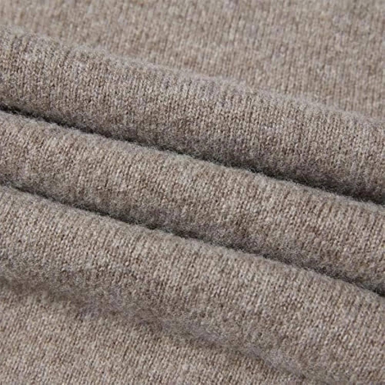 Men's V-Neck Cardiagn Sweater Wool Fall Winter Warm Soft Knitted Pullover Long Sleeve Sweater,Tan,Medium