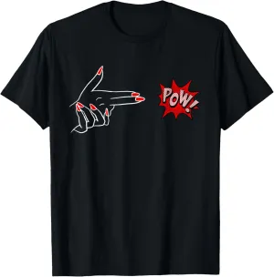 Red Boy Bye! Red Graphic T-Shirt