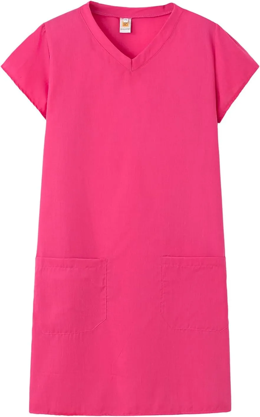 Summer Dress, Casual T Shirt Dress for Women Flowy Tunic Dress with Pockets Reg and Plus Size