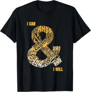 University Varsity-Gold Can & Will Varsity-Gold Yellow T-Shirt