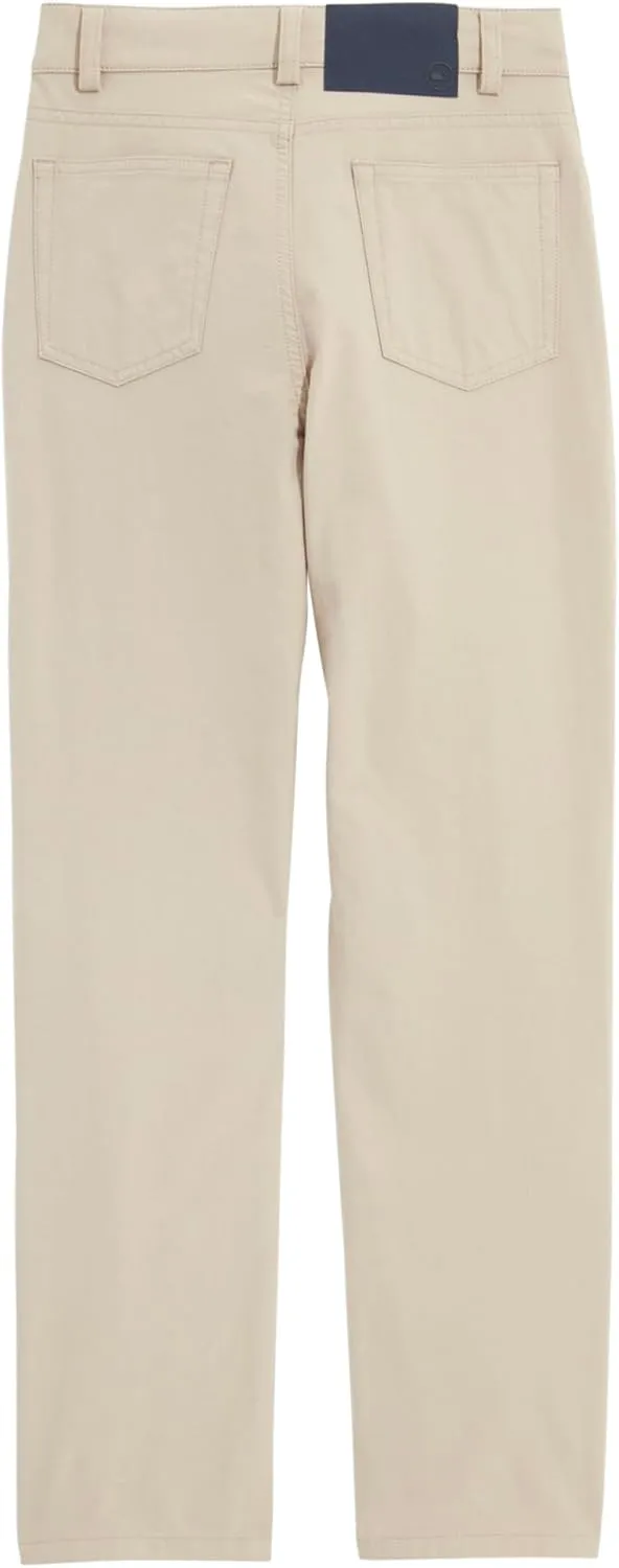 vineyard vines Boys' On-The-go Canvas 5-Pocket Pants