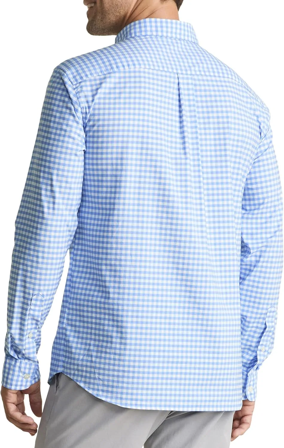 vineyard vines Men's On-The-go Brrr Gingham Shirt