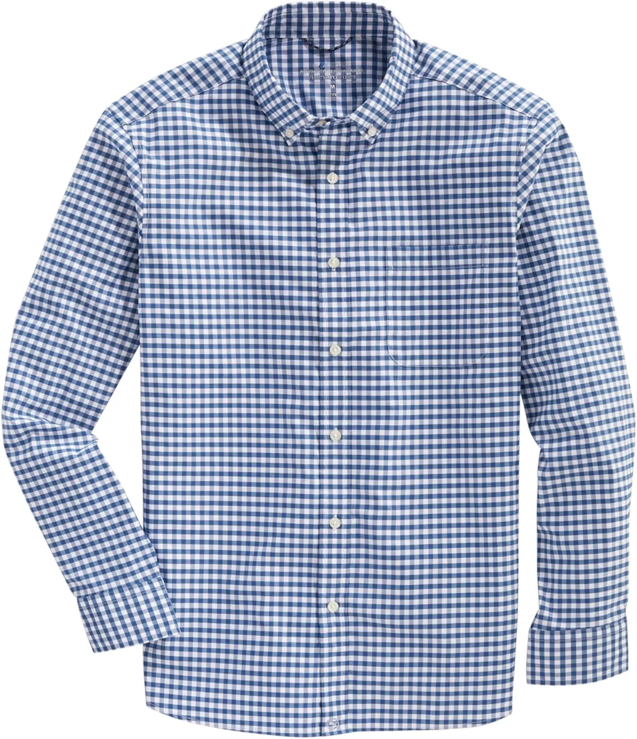 vineyard vines Men's On-The-go Brrr Gingham Shirt