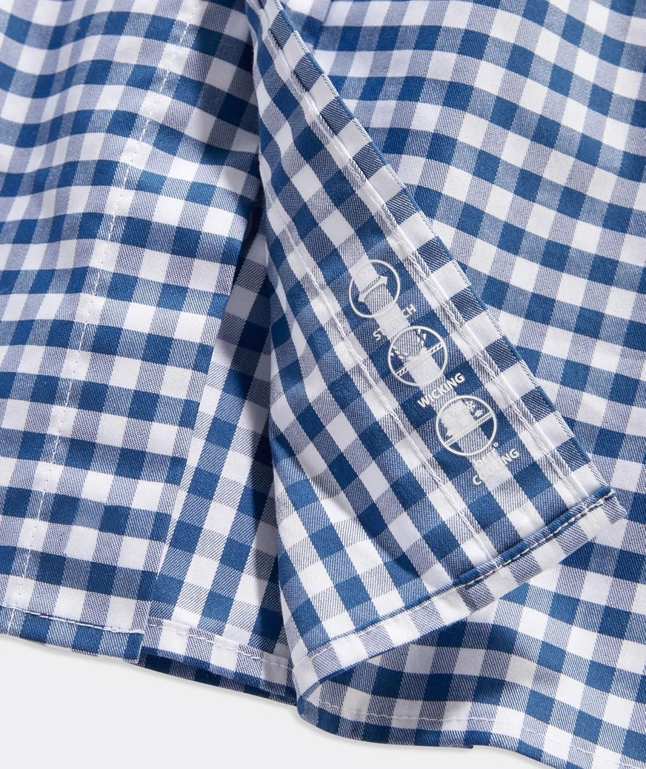 vineyard vines Men's On-The-go Brrr Gingham Shirt
