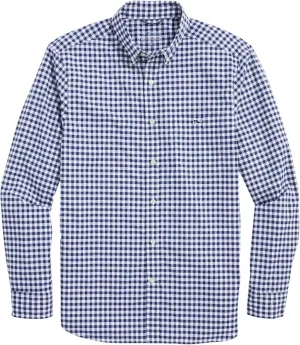 vineyard vines Men's On-The-go Nylon Gingham Shirt