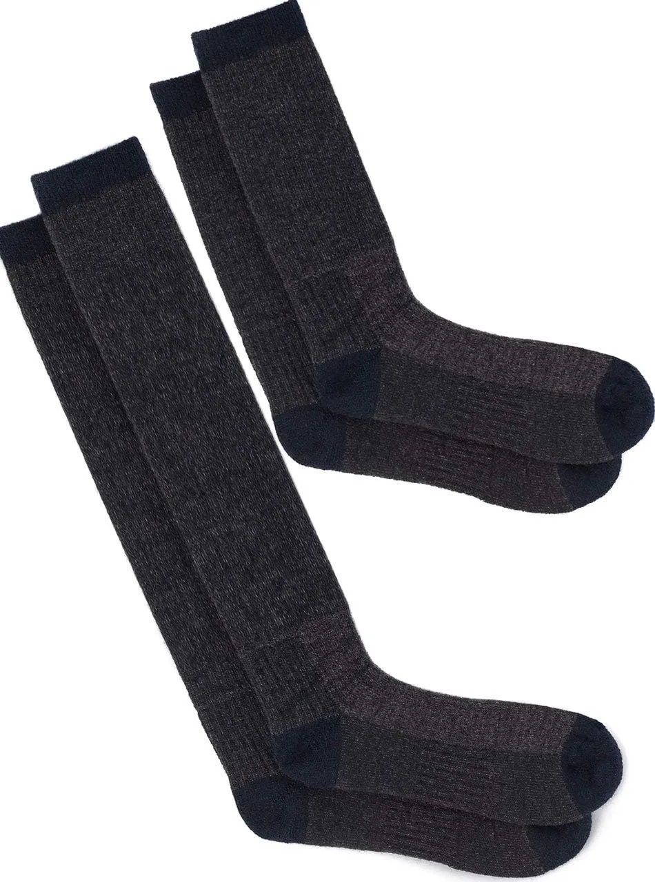WARRIOR ALPACA SOCKS-Heavy-Duty Alpaca Wool Cold Weather Work Socks | Men & Women, Terry Lined