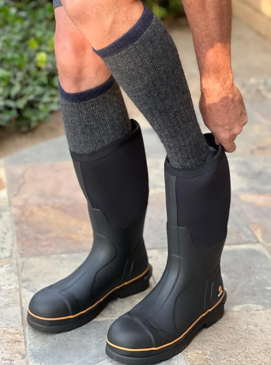 WARRIOR ALPACA SOCKS-Heavy-Duty Alpaca Wool Cold Weather Work Socks | Men & Women, Terry Lined