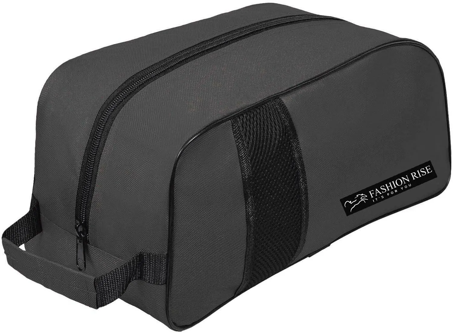 Waterproof Sports Boot/Shoe/Travel Bag for Football Cricket Rugby Golf Toiletry Gym for Boy/Girl Men/Women (Grey)