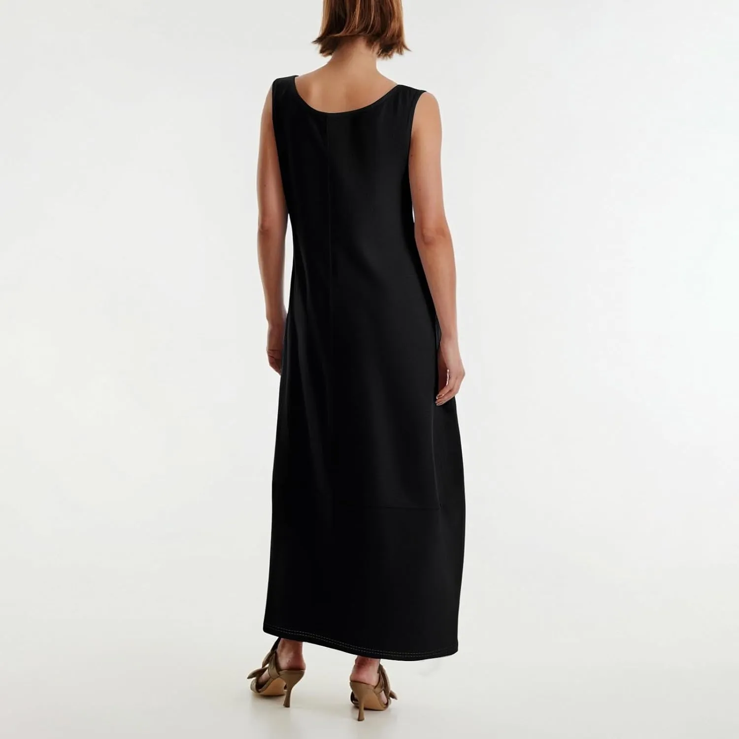 Women's Dresses Casual Loose Sundress Beach Vacation Scoop Neck Tank Dress Sleeveless Flowy 2025 Summer Maxi Dress