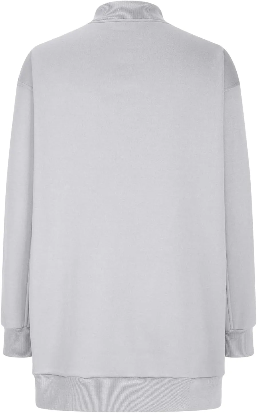 Women's Oversized Hoodies Sweatshirt,Casual V Neck Long Sleeve Pullover Tunic Comfy Basic Tops, Comfy Sweaters