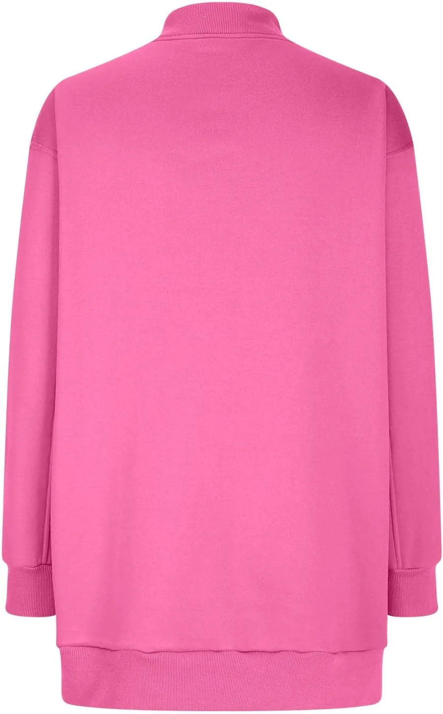 Women's Oversized Hoodies Sweatshirt,Casual V Neck Long Sleeve Pullover Tunic Comfy Basic Tops, Comfy Sweaters