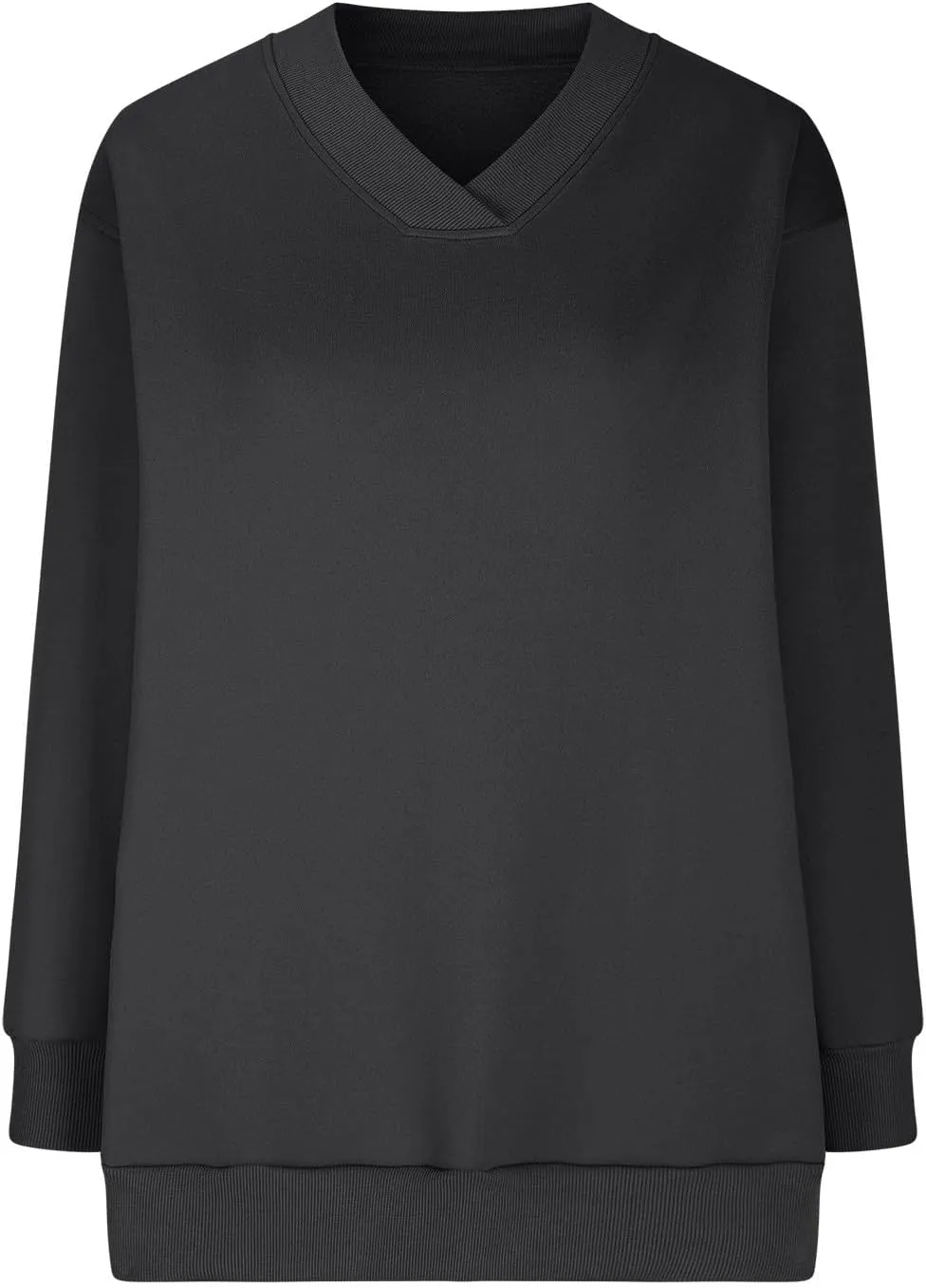 Womens Oversized Hoodies Sweatshirts Pullover Sweaters,Long Sleeve V Neck Casual Lucky Shirt Tunic Comfy Tops