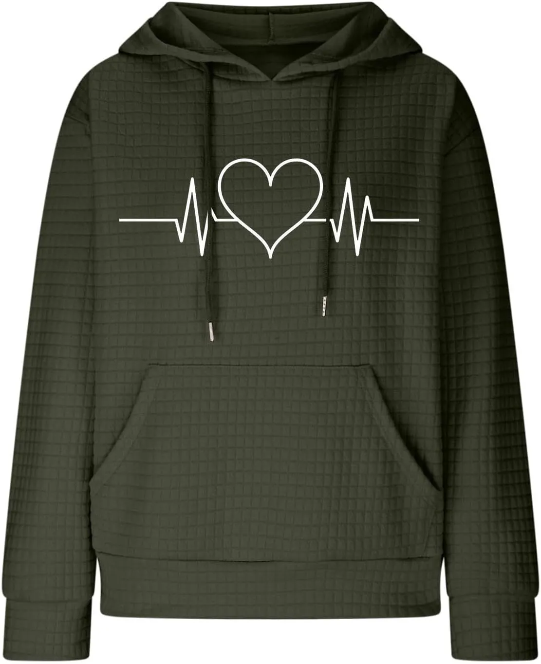 Women's Printed Oversized Hoodies,Casual Crew Neck Long Sleeve Sweatshirts Pullover Teen Girls Cute Tops