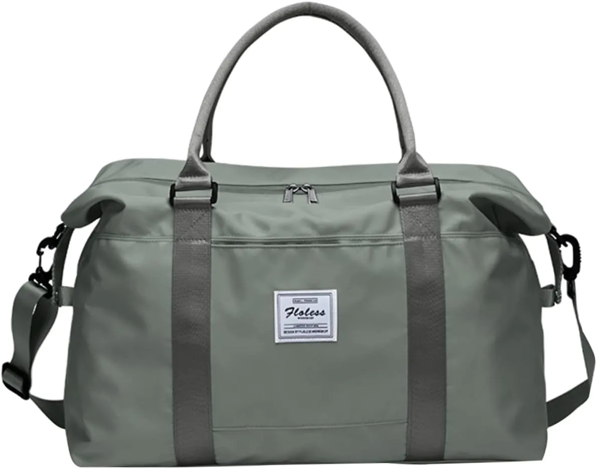 Women's Sports Bag Waterproof Duffel Bag Large Travel Overnight Fitness